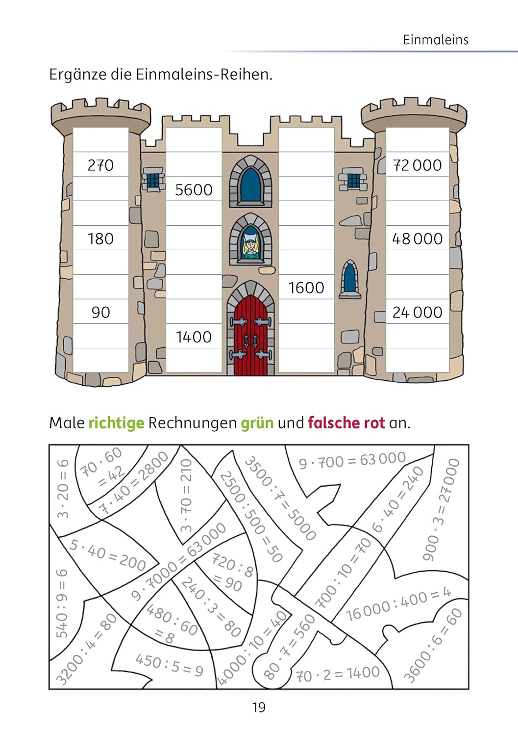 Mein Rätselblock Mathe 4. Klasse: Rätsel für kluge Köpfe mit Lösungen - Förderung mit Freude (Das Rätselbuch für die Grundschule, Band 694) – Bild 6