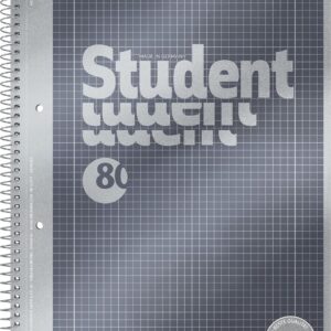 1067174 Notebook/Notepad student Premium Duo Set Treated Cover with Metallic Effect A4