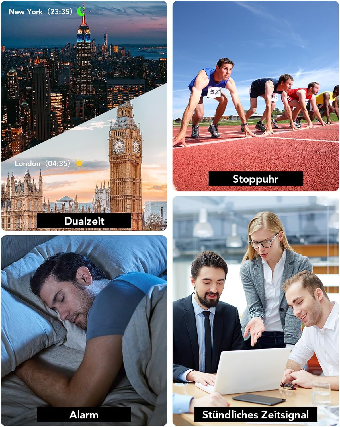 CIVO Digital Watches Men Women Waterproof Sports Watch with Stopwatch Alarm Date - Silicone Sports Digital Watch for Men Women Outdoor – Bild 5