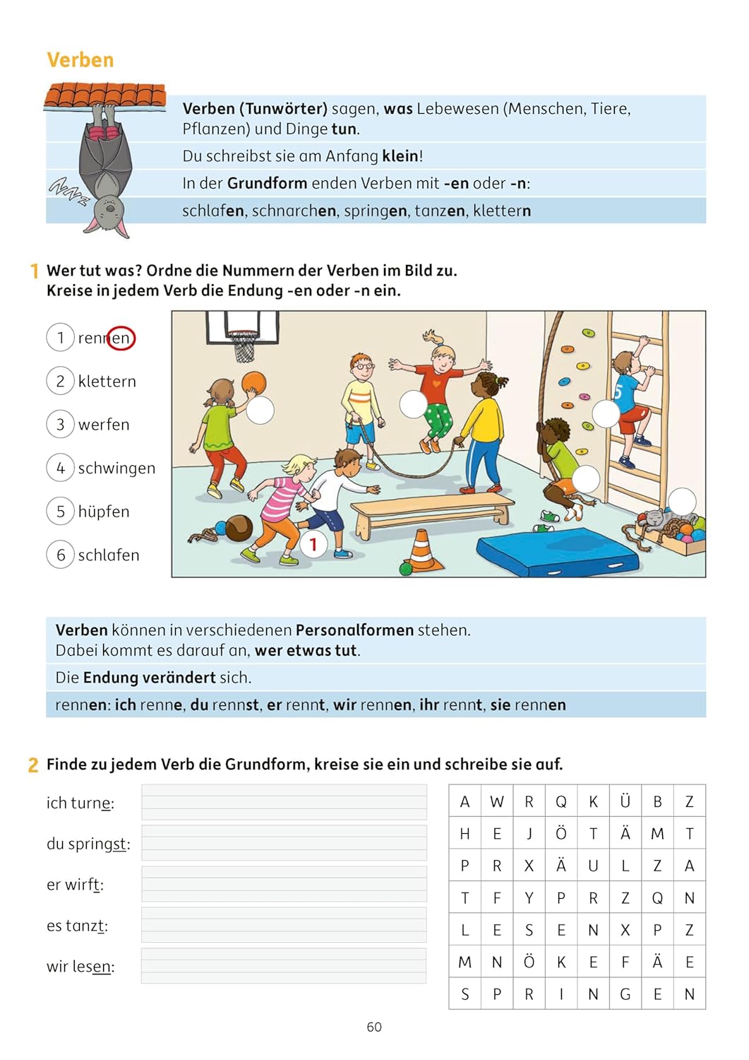 Erfolgreich durch die 2. Klasse – Mathe, Deutsch, Sachunterricht: Übungsheft 2. Klasse komplett - Lesen, Rechtschreiben, Grammatik, Rechnen, Einmaleins (Lernhefte für das gesamte Schuljahr, Band 192) – Bild 9