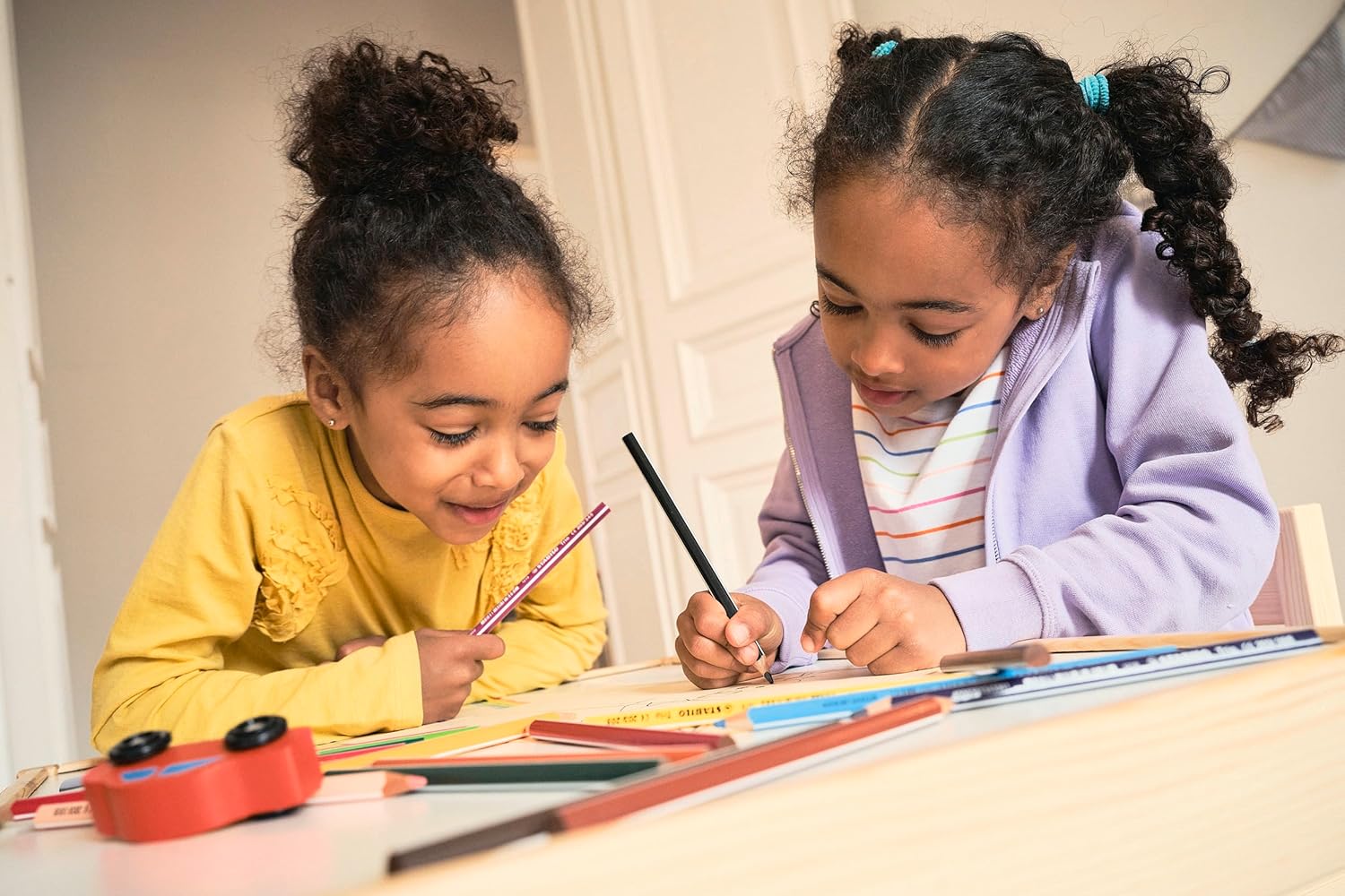 Triangular Colouring Pencil - STABILO Trio thick - Pack of 12 - Assorted Colours – Bild 4