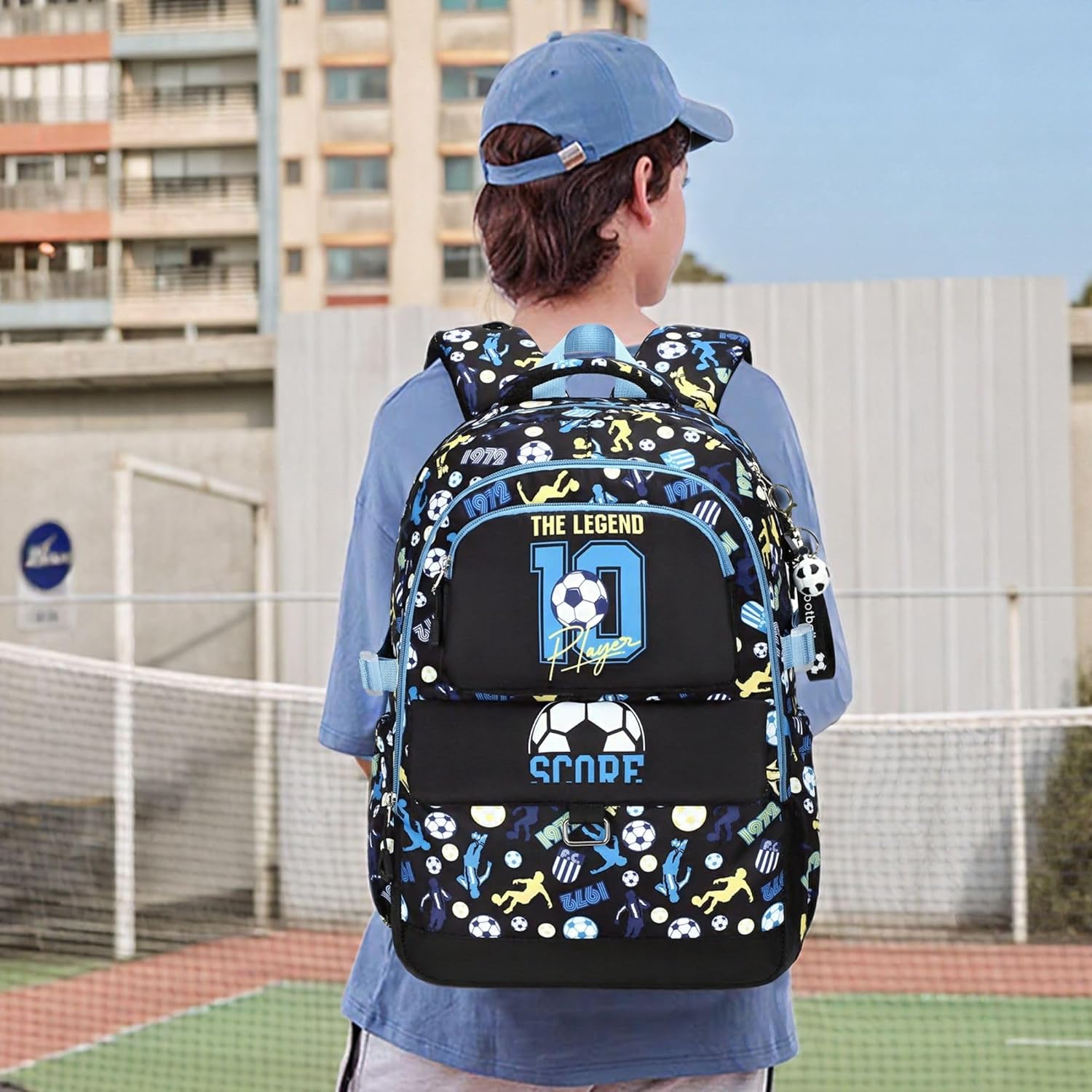 Makukke School Backpack Set for Teenagers Boys, Gamer School Bags with Lunch Box and Pencil Case, Gifts Cool School Bag for Primary and Middle School – Bild 8
