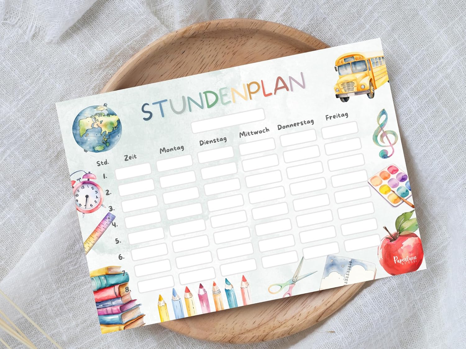 Timetable School Magnetic Wipe Clean for Fridge Whiteboard, Colourful Unisex Weekly Planner Girls Boys Gift for School Child Primary School (Magnetic Timetable Including Pen) – Bild 8