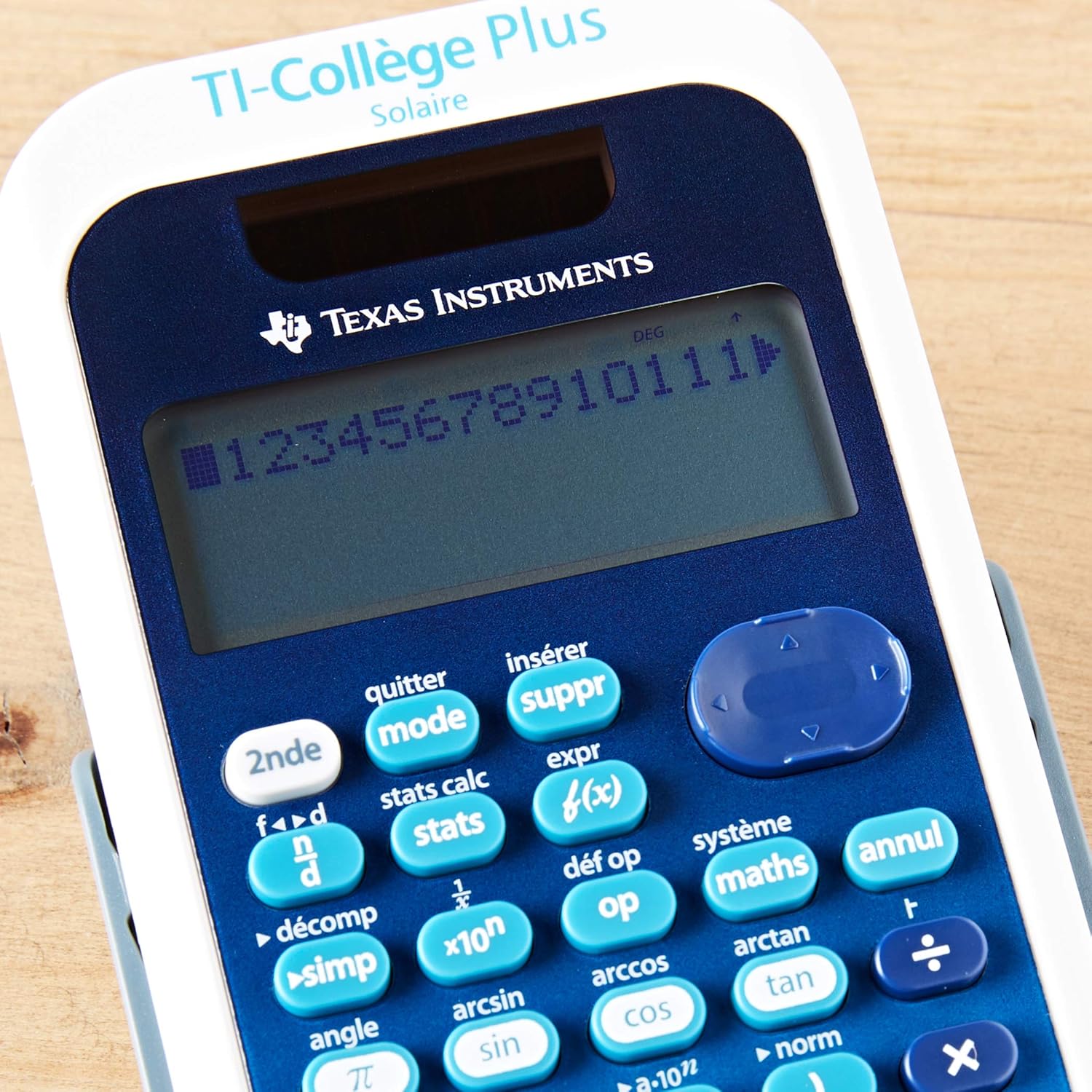 Texas Instruments TI College PLUS Solaire Scientific Calculator, Battery, Solar Energy Driven – Bild 6