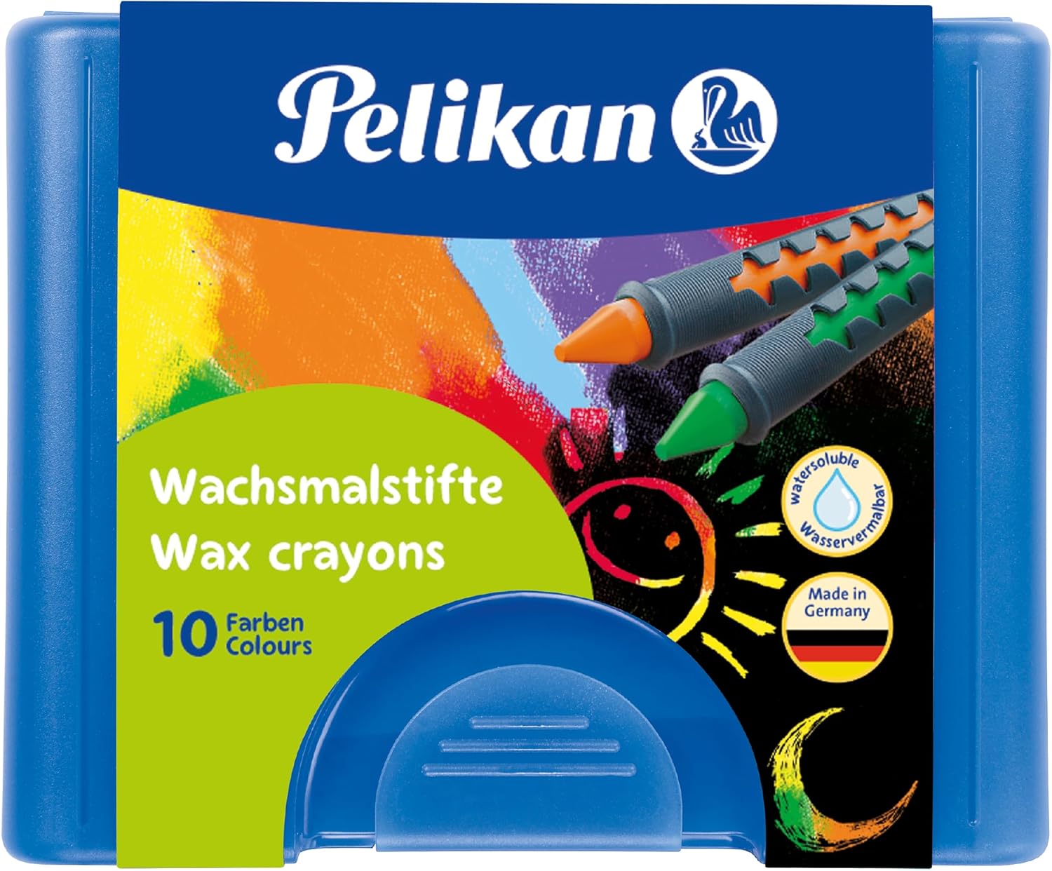 Pelikan Wax Crayons (10-Piece)