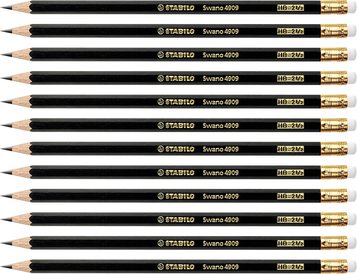 Graphite Pencil - STABILO Swano E/T - Box of 12 - HB