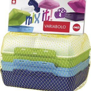 Emsa Variabolo Half-Bowl Lunch Box Set