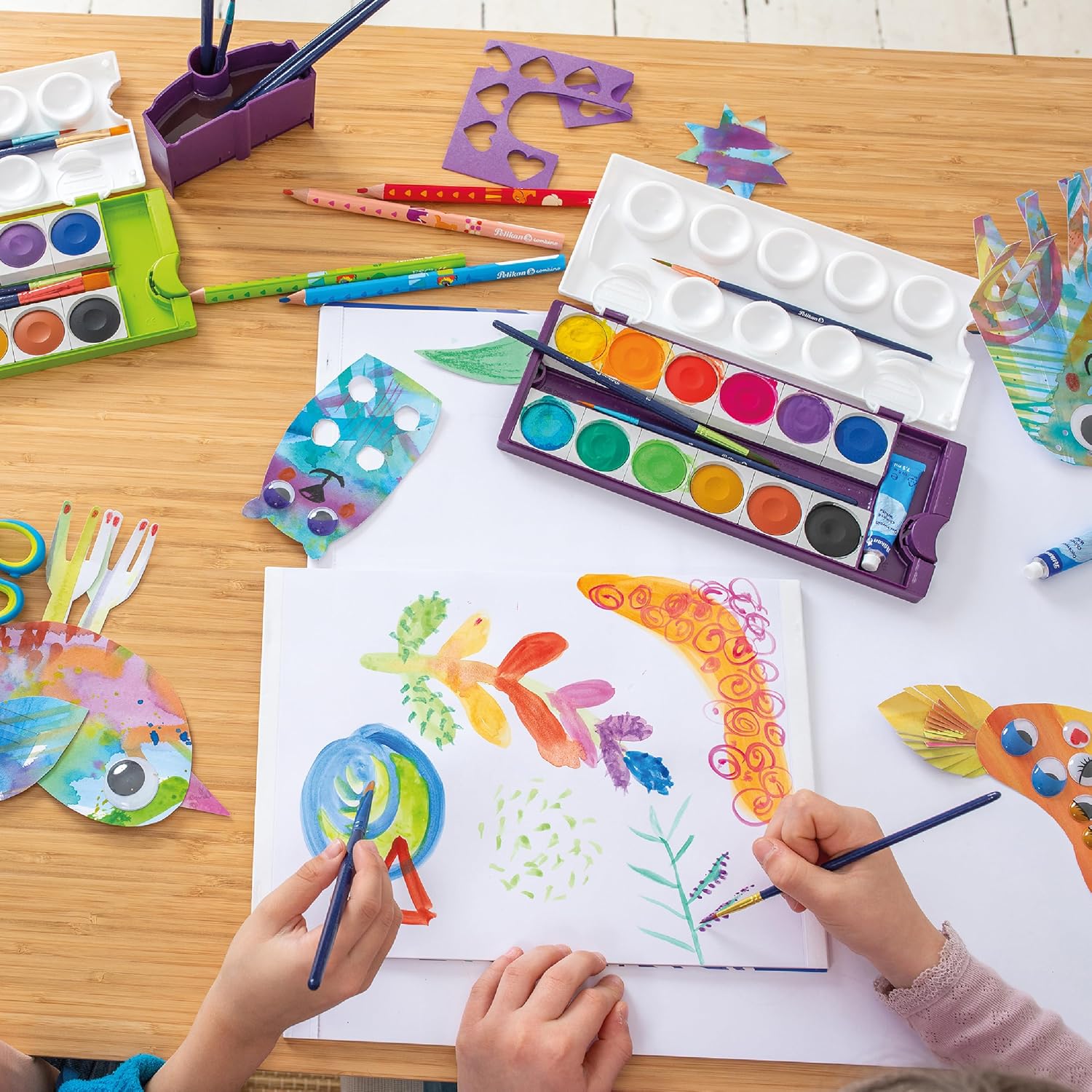 Pelikan 2 x 7.5 ml Water Colours (Opaque White) – Bild 3