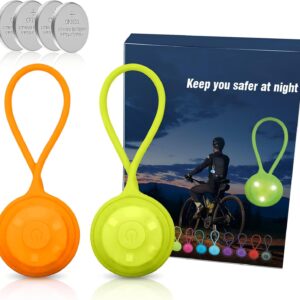 LED flashing light, reflectors children/flashing light school bag/light pendant dog/school bag light, for children, joggers, pets and cyclists