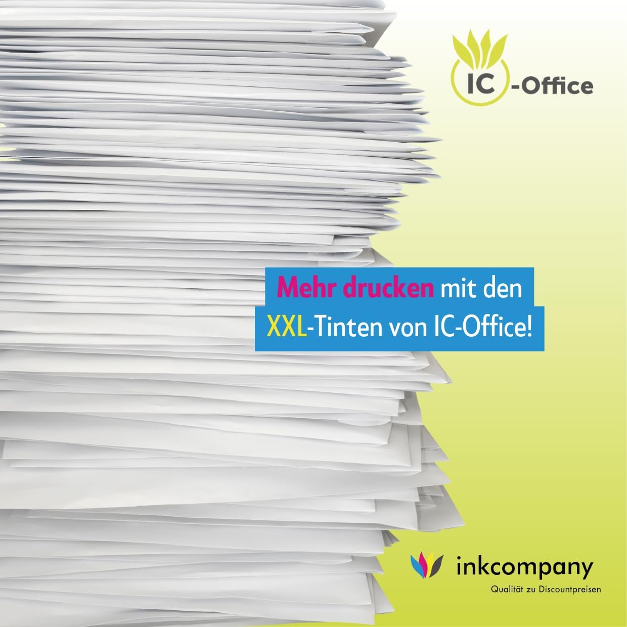 IC-Office TS705a Colour Inkjet Printer (Printer, USB, CD Print, Wi-Fi, LAN, Apple AirPrint) Black + 20 XXL Ink Cartridges – Bild 5