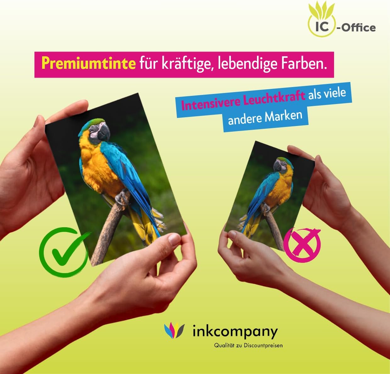 IC-Office TS705a Colour Inkjet Printer (Printer, USB, CD Print, Wi-Fi, LAN, Apple AirPrint) Black + 20 XXL Ink Cartridges – Bild 6