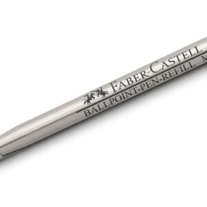 5 X Faber-castell Ballpoint Refill Medium Blue