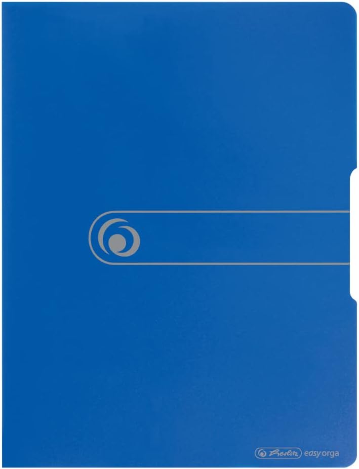 Herlitz Easy Orga To Go A3 PP Display Book - Opaque Blue