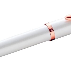 Pelikan Jazz Noble Elegance K36 Ballpoint Pen, Mother of Pearl (White) Metal Ballpoint Pen, Refillable, Elegant Writing Instrument