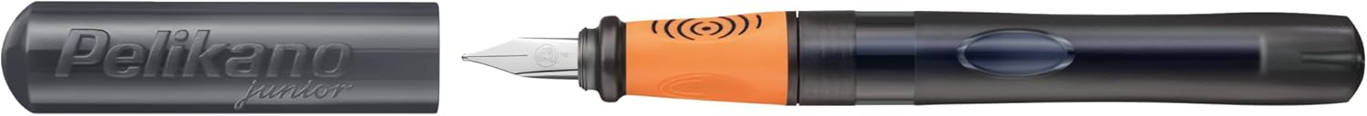 Pelikan Pelikano Junior Left-Handed School Fountain Pen in Anthracite Nib L Pack of 1 – Bild 2