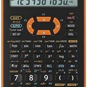 Scientific Sharp-El520Xyr Calculator Black/Orange