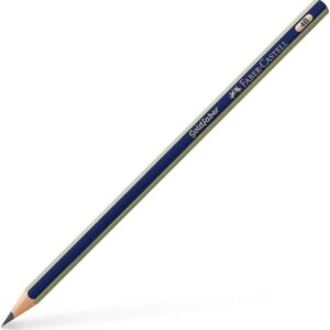 Faber Castell Gold 1221 4B – Pencil, 12 Units, Black