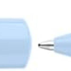 Faber-Castell Grip Sky Blue 243916 Ballpoint Pen with Replaceable XB Refill, Indelible, Pack of 2