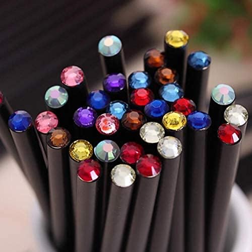 Pack of 24 HB Pencil with Diamonds High-Quality Black Shiny Wood Pencil for Writing and Drawing Children and Students – Bild 2