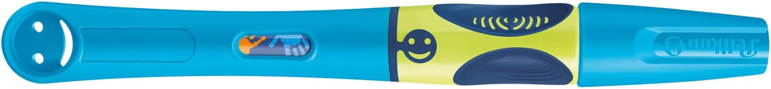 Pelikan Griffix Fountain Pen, Left-Handed, Neon Fresh Blue (820370)