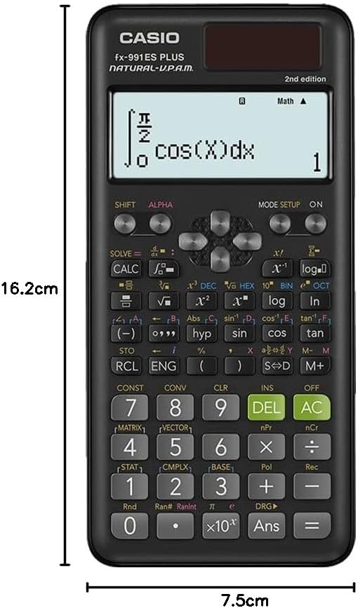 Casio fx-991ES PLUS 2 Scientific Calculator with 417 Functions and Display Natural – Bild 2