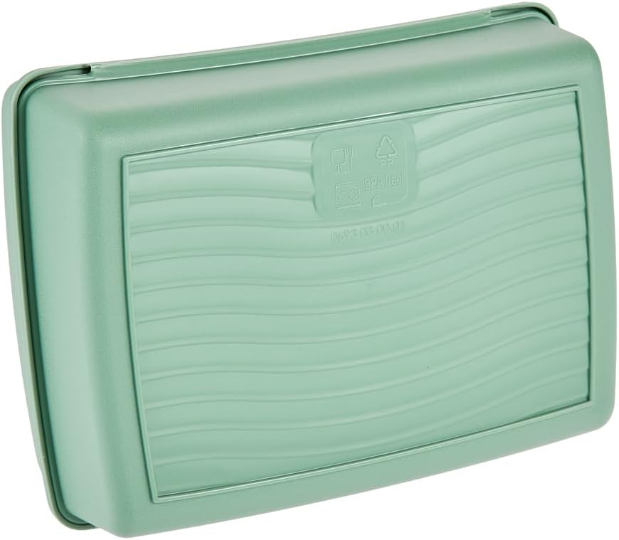 keeeper 1 Litre Handy Lunch Box 17 x 13 x 7 cm Sandwich Carla Midi Nordic Green – Bild 3