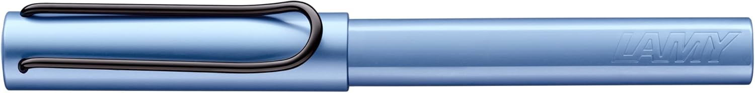 LAMY AL-star Aquatic Rollerball Pen - Lightweight Pen with Transparent, Ergonomic Handle & Line Width M - Aluminium Housing - with Rollerball Refill M 63 Line Width M in Black – Bild 2