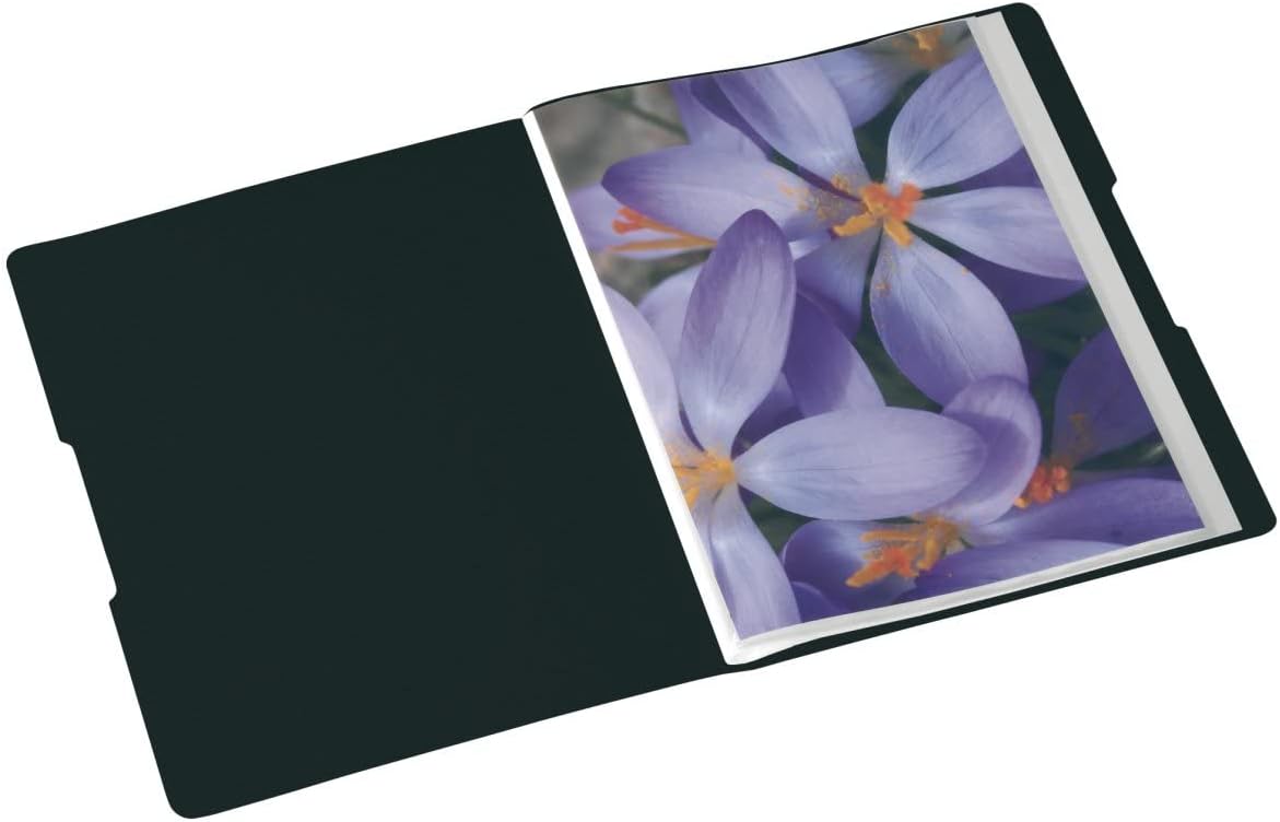 Herlitz A4 Display Book 20 Pockets Opak Schwarz – Bild 3
