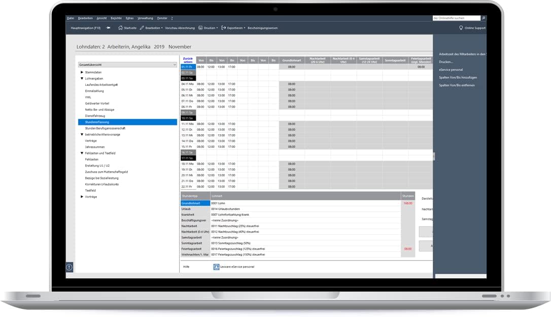 Lexware lohn+gehalt Plus 2026 (365 Tage)| Einfache Lohn- und Gehaltsabrechnungs-Software | PC Aktivierungscode per Email – Bild 3
