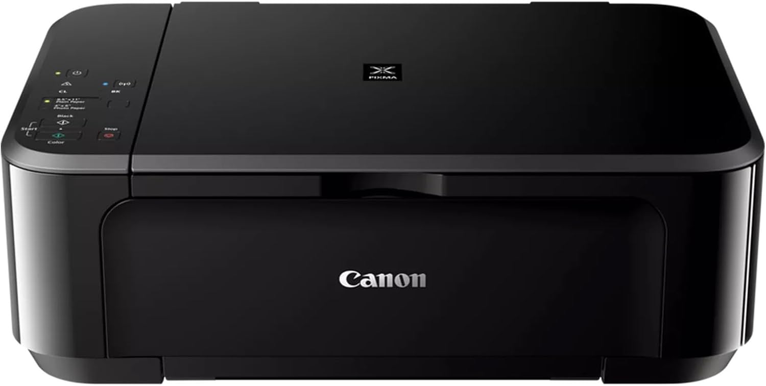 Canon PIXMA MG3650S Color Inkjet Printer (Printing, Scanning, Copying, WLAN, Apple AirPrint, Automatic Duplex Printing) Black