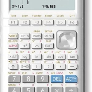 Casio FX-9860GIII Graphing Calculator with Monochrome Display White