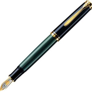 Pelikan Souverän M600 Plunger Fountain Pen – Black/Green
