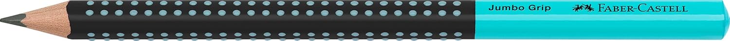 Faber-Castell Jumbo Grip Two Tone 511912 Pencil Hardness HB Black/Turquoise Pack of 1 – Bild 2