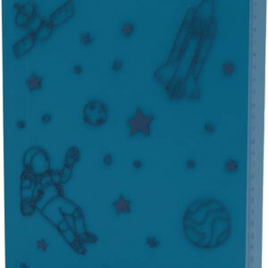 ergobag Notebook box DIN A4 with handle for more order in the school bag, transparent and stable