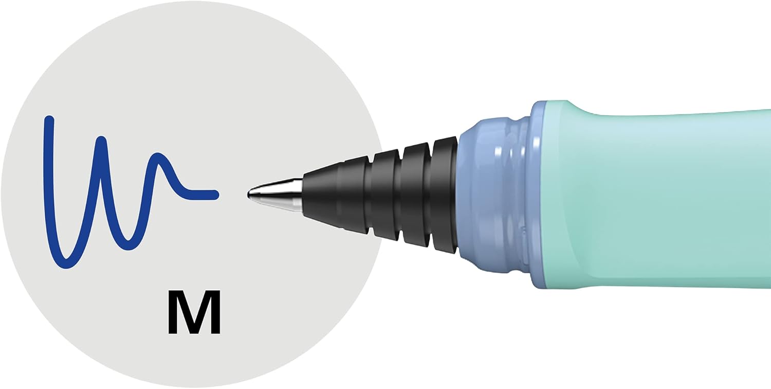 Schneider 187812 Ray Rollerball Pen (Refillable with Standard Ink Cartridges, Suitable for Right and Left-Handed Users) Fresh – Bild 5