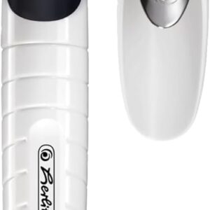 Herlitz 10999738 Fountain Pen (Incl. Cartridge), for Right-Handed Users, White/Black, Right-handed