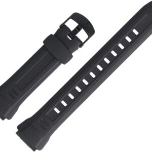 Casio Watches Casio WV-58 Watch Strap 18 mm Plastic Black