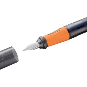 Pelikan Pelikano Junior Left-Handed School Fountain Pen in Anthracite Nib L Pack of 1