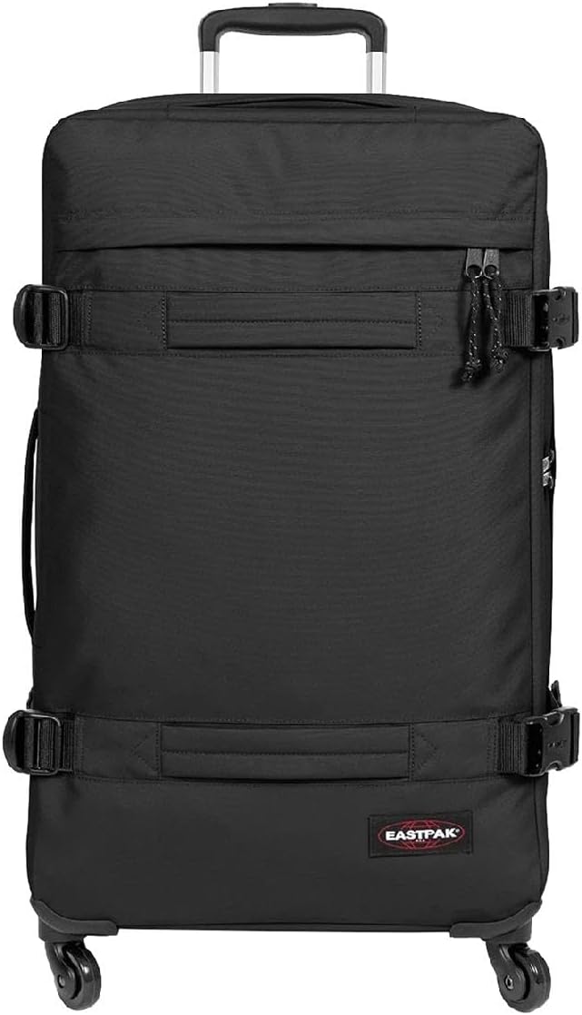 Eastpak, TRANSIT'R 4 XL, Unisex Adults' Suitcase, Black, Expandable, Black, expandable