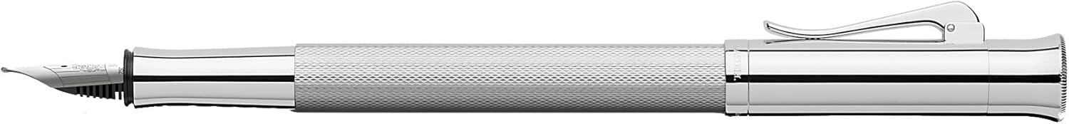 Graf von Faber-Castell Guilloche Fountain Pen, Rhodium trim, 146590 - EF – Bild 2