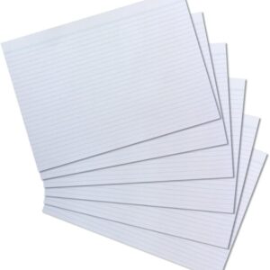 Herlitz Index Cards A4/A5/A6/A7/A8 Pack of 100