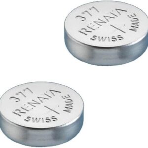 2 x Renata 377 SR626SW 1.55v Silver Oxide Watch battery
