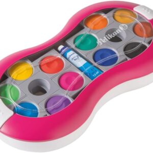 Pelikan Space Paint Box, 24 Colours + 1 Tube Opaque White, Magenta, Pack of 1