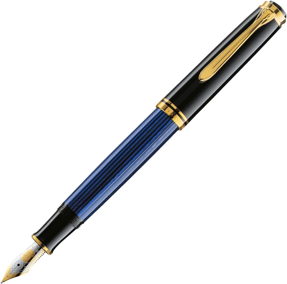 Pelikan Luxury Souveran M800 Fountain Pen - Black/Blue