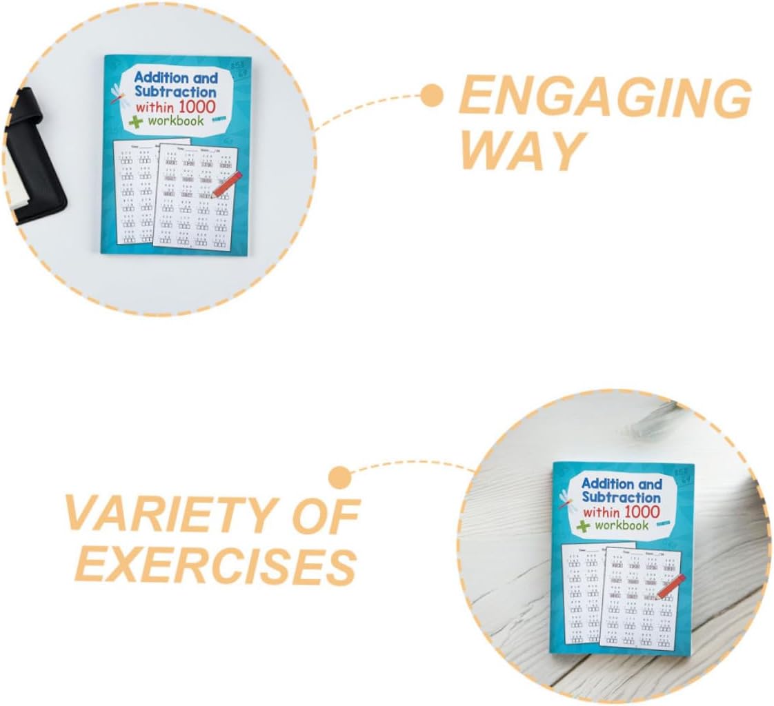 3 Stück Übungsheft Für Grundschulkinder Multiplikation Und Division Mathe Lernheft Mit Abwechslungsreichen Wiederholungsübungen Für Homeschooling Und Unterricht – Bild 7