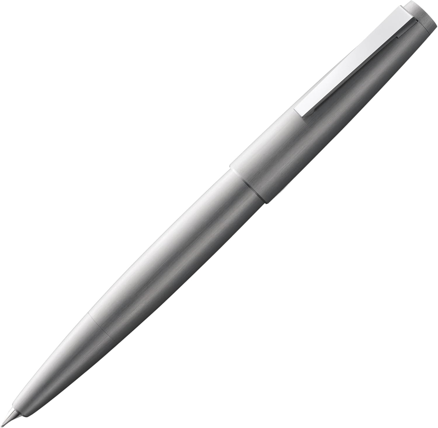 Lamy 2000 Mechanical Pencil 102 – Pencil with a Silver Stainless Steel Casing and Eraser Tip