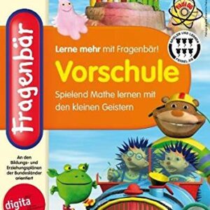 Fragenbär - Vorschule: Spielend Mathe lernen mit den kleinen Geistern (Lerne mehr mit Fragenbär)