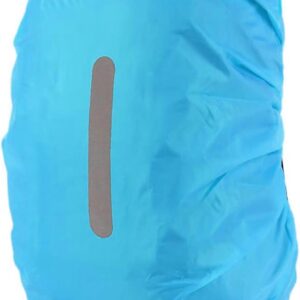 Rain Cover for Backpacks with Reflective Strips, 15L–100L, Waterproof Backpack Rain Cover, School Bag for Hiking, Camping, Travel, Cycling.