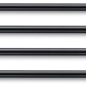 LAMY AL-Star EMR Stylus Pen Replacement Tip Black (Pack of 4) – Replaceable Lamy Z108 POM Round Tip for Rough Surfaces – 0.7mm Tip Radius