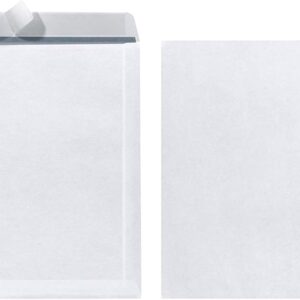 Herlitz Envelope C5 90 g Peel and Seal Shrink-Wrapped White (Pack of 50 without window)